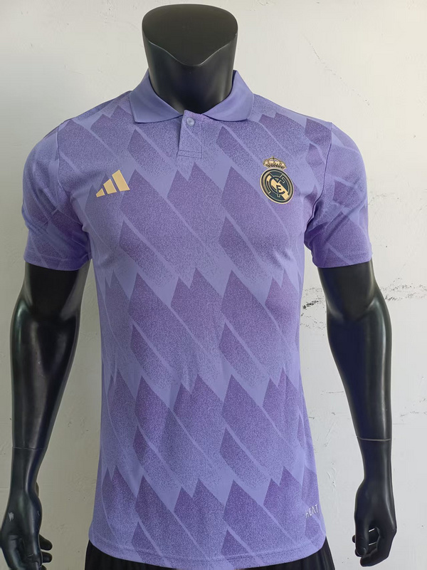 25-26 Real Madrid Polo Player Version Cheap Soccer Jerseys Yupoo