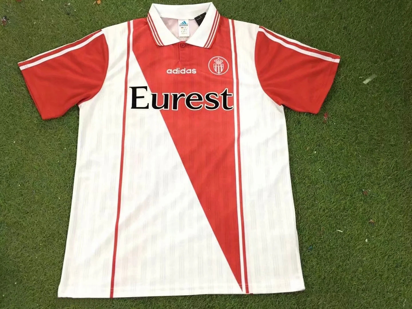 96-97 Monaco Home Retro Soccer Jerseys Yupoo