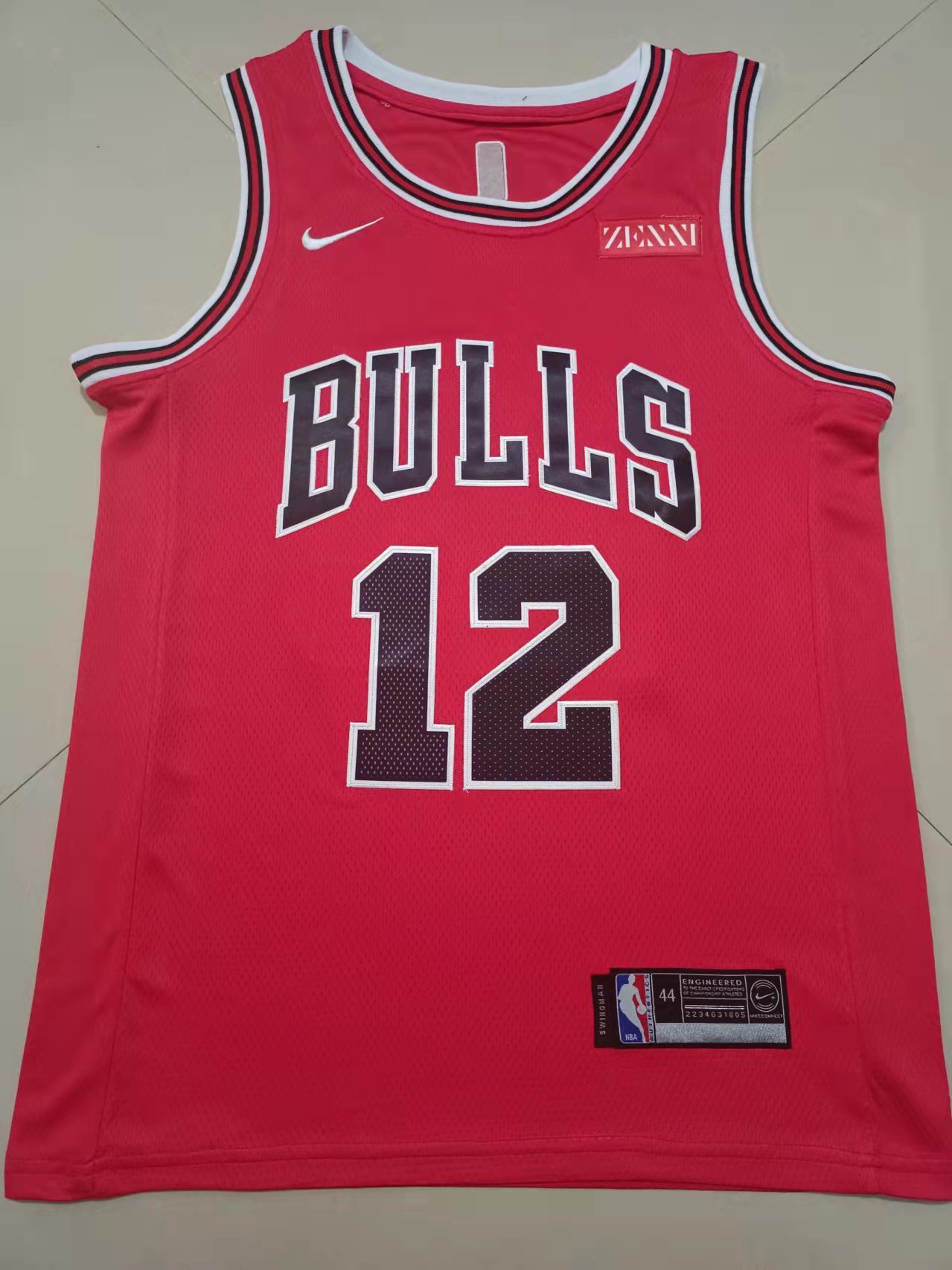 Bulls #12 Embroidery