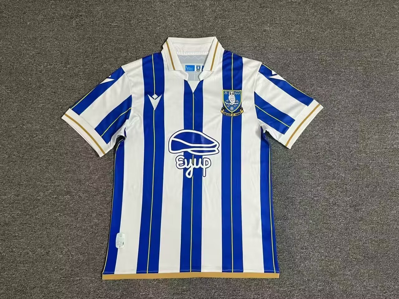 23-24 Sheffield Wednesday Home Soccer Jerseys Yupoo