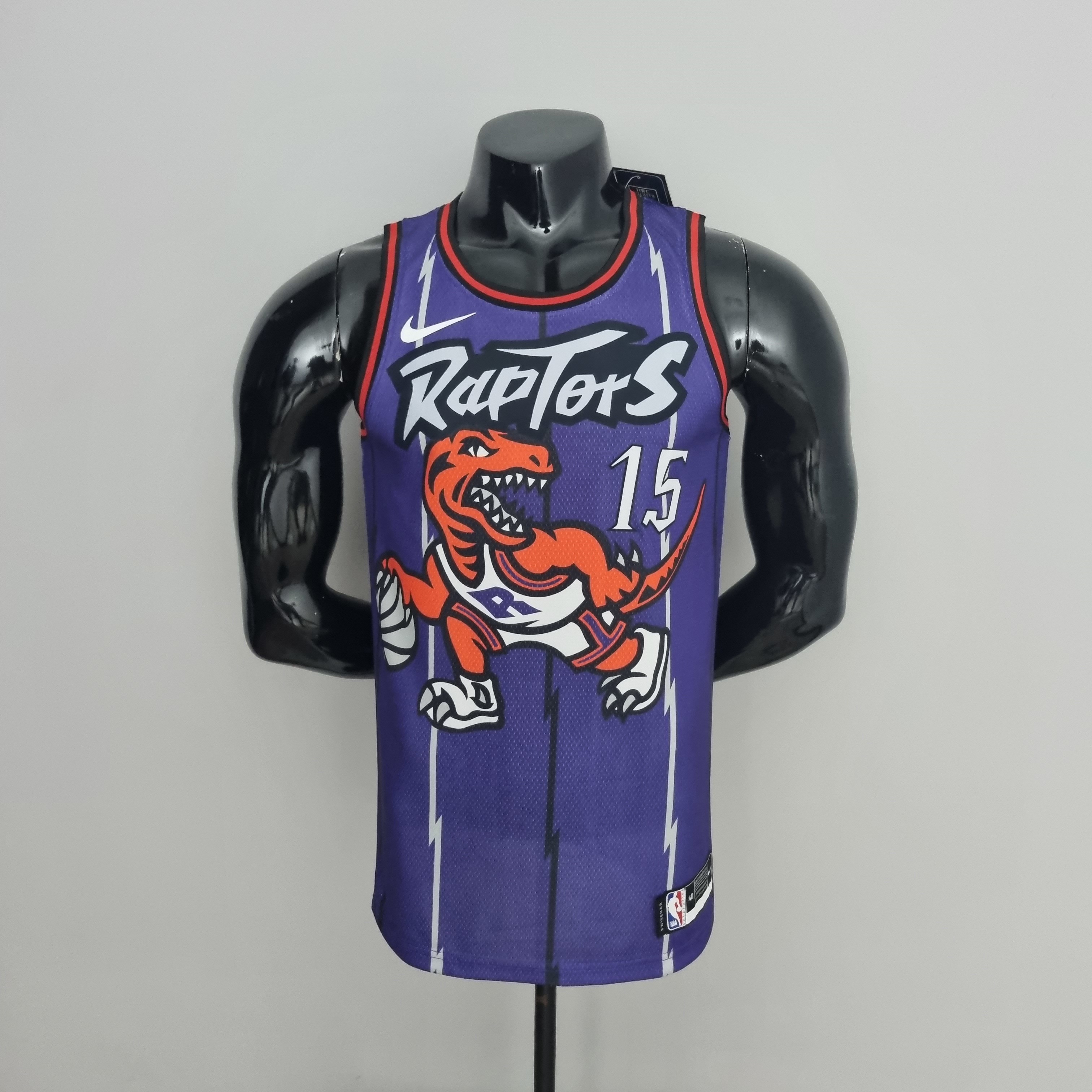 Toronto Raptors CARTER#15 Purple NBA Jersey S-XXL