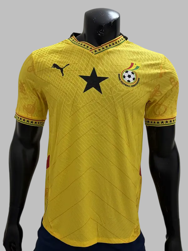 25-26 Ghana Away Player Version Cheap Soccer Jerseys Yupoo