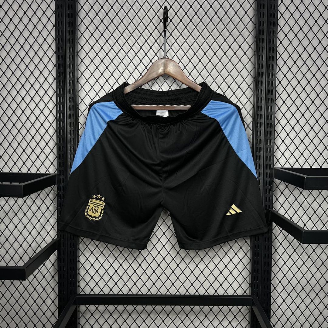 Argentina 2024/25 Home Black Shorts
