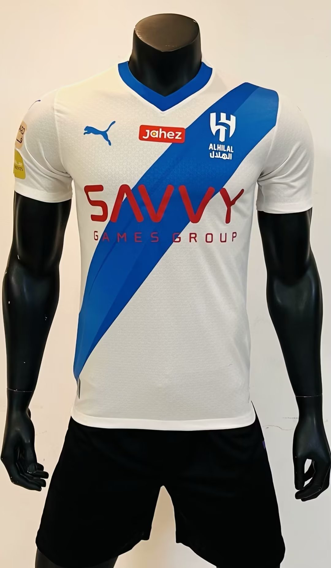 23-24 Al-Hilal Saudi Away Player Version Soccer Jerseys Yupoo