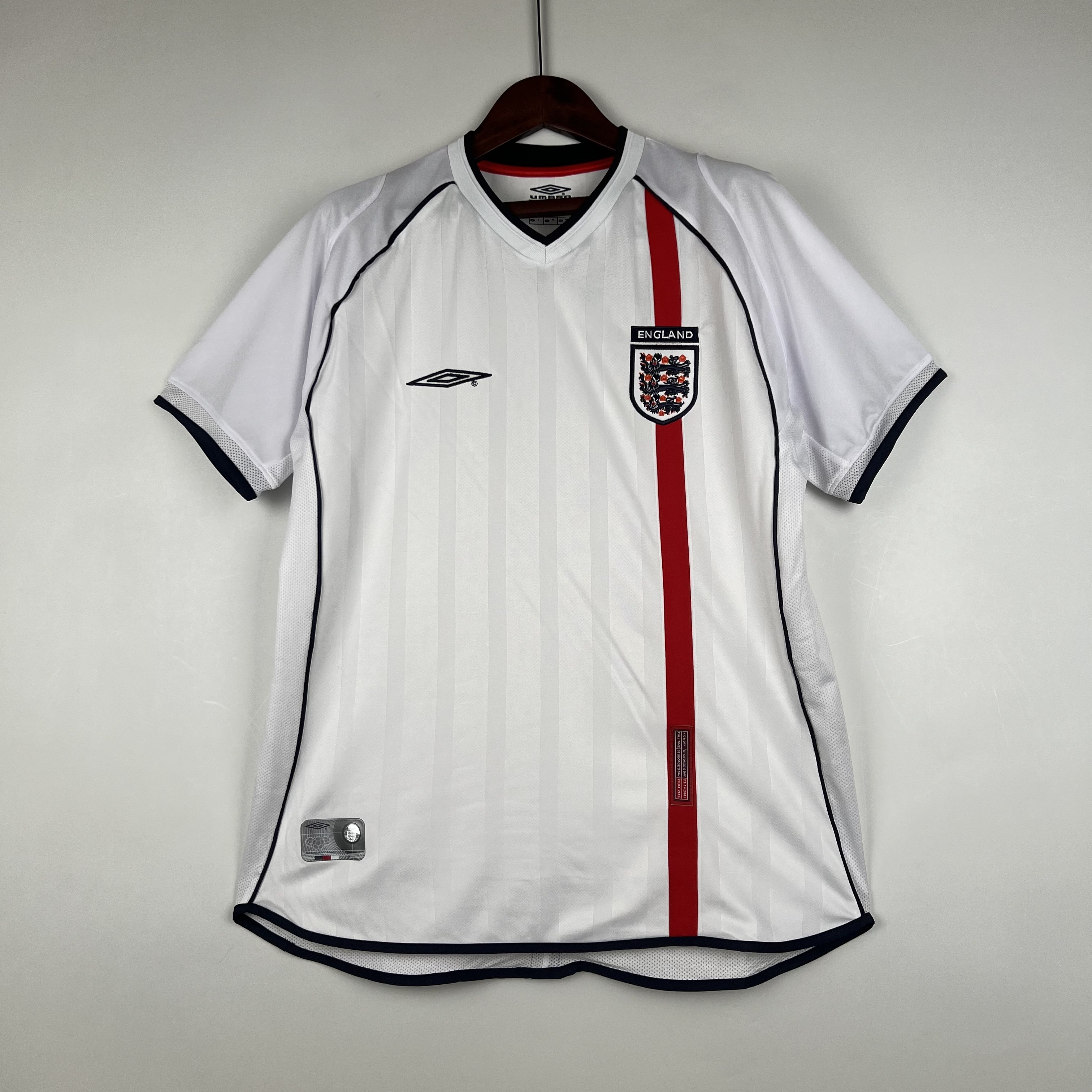 2002 England Home Retro Soccer Jerseys Yupoo