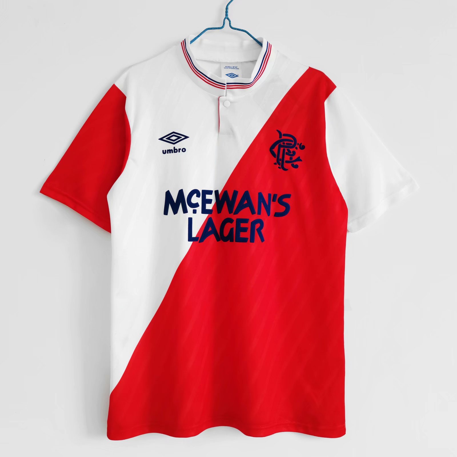 87-88 Rangers Away Retro Soccer Jerseys Yupoo