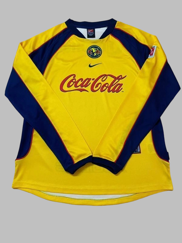 01-02 Club America Home Retro Cheap Soccer Jerseys Yupoo