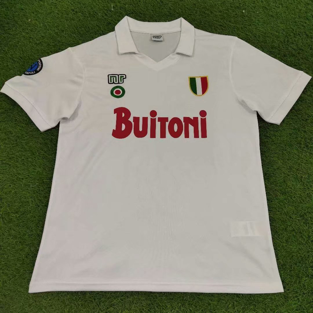 87-88 Napoli MARADONA Away Retro Soccer Jerseys Yupoo
