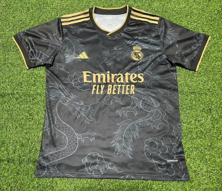 23-24 Real Madrid Balck Dragon Soccer Jerseys Yupoo