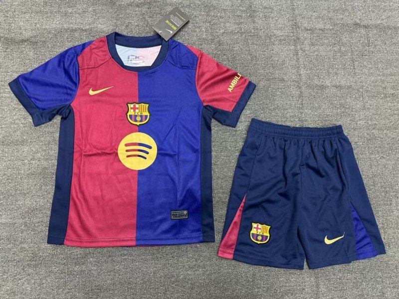 24-25 Messi GRIEZMANN Home Kids Soccer Jerseys Yupoo