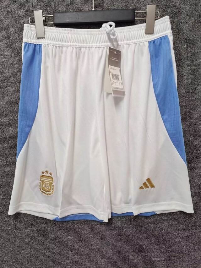 2024 Argentina Home Soccer Shorts Yupoo