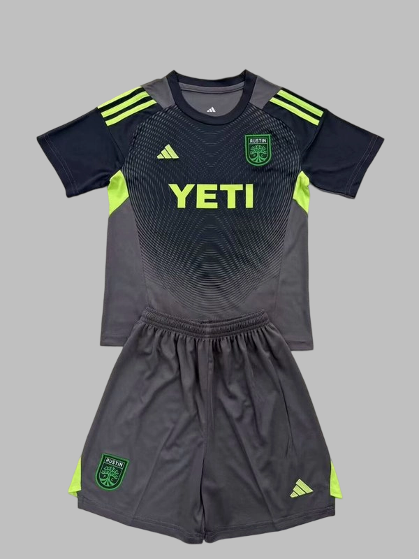 25-26 Austin Goalkeeper Kids Cheap Soccer Jerseys Yupoo