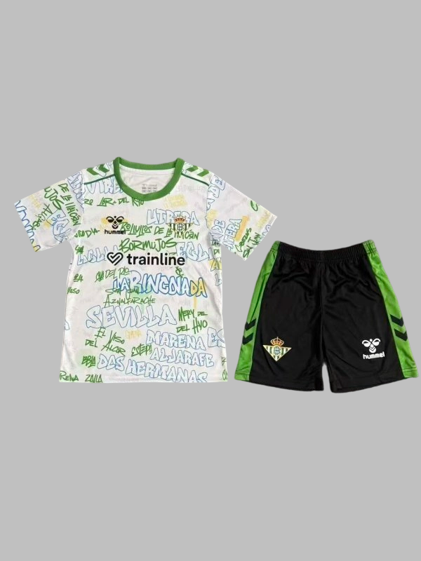 25-26 Real Betis Kids Training Soccer Suit Yupoo