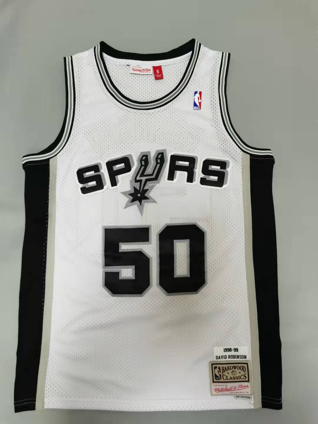 Spurs #50 Retro Embroidery