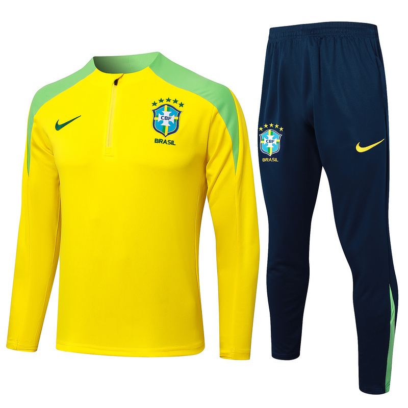 2024 Brazil Long Sleeve Training Suit Yupoo