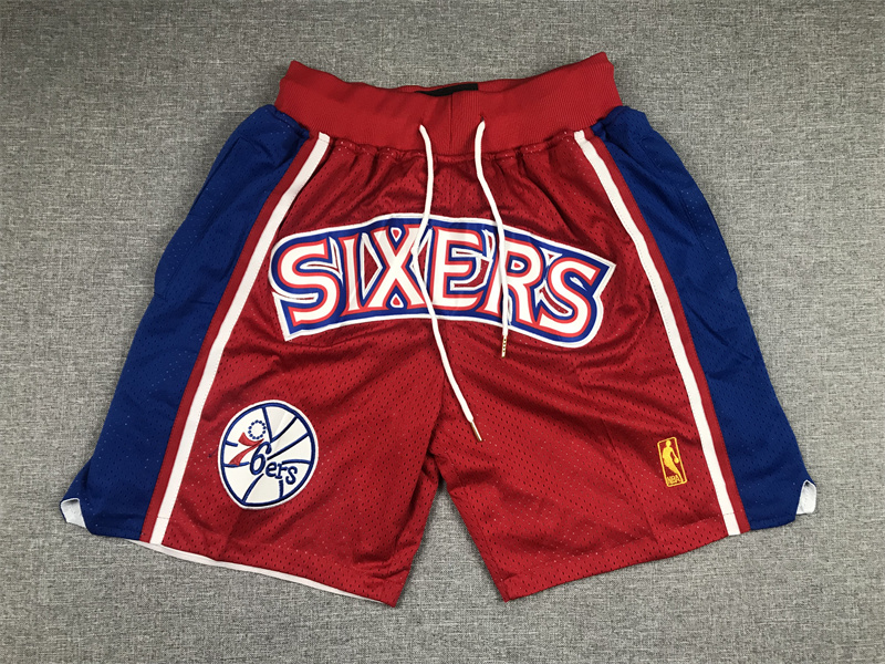 76ers Retro Pocket pants Embroidery