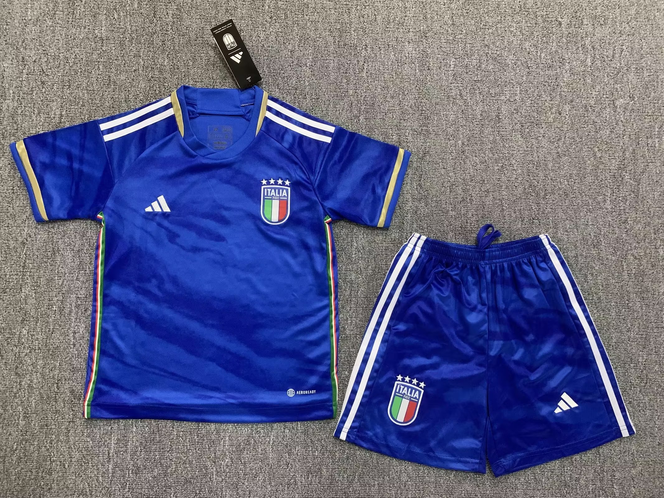 23-24 Italy Home Kids Soccer Jerseys Yupoo