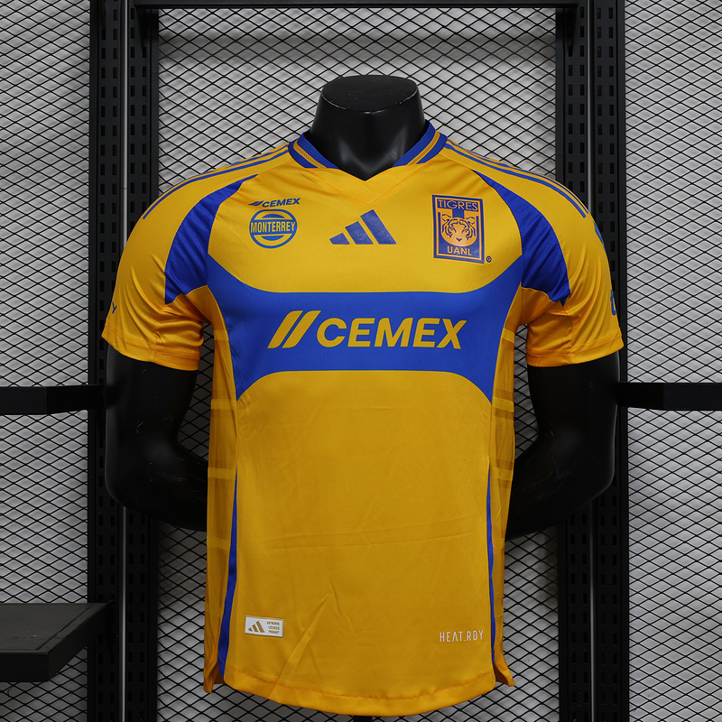 24-25 Tigres Home Player Version Soccer Jerseys Yupoo