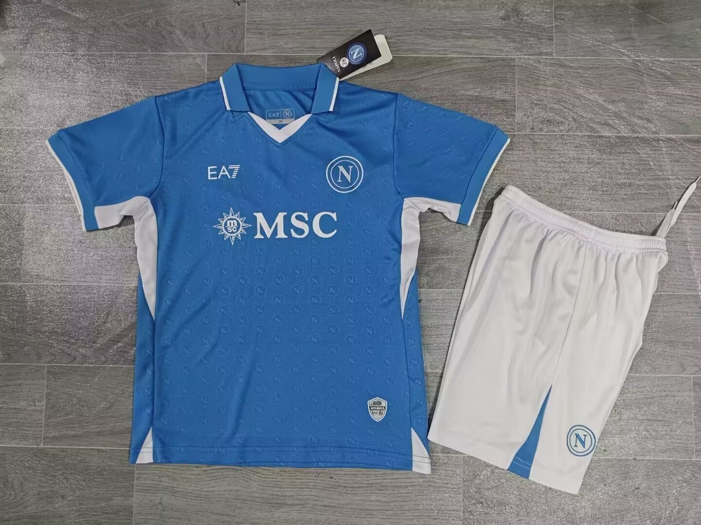24-25 Napoli Home Kids Soccer Jerseys Yupoo