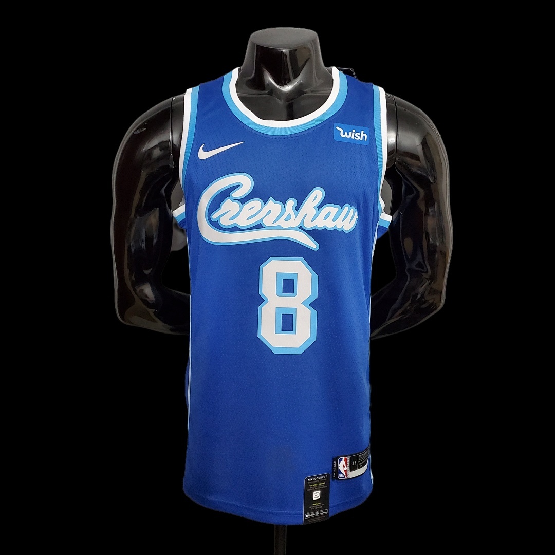 new Bryant #8 Lakers black NBA jersey Size:XS-XXL Nike connect recognition