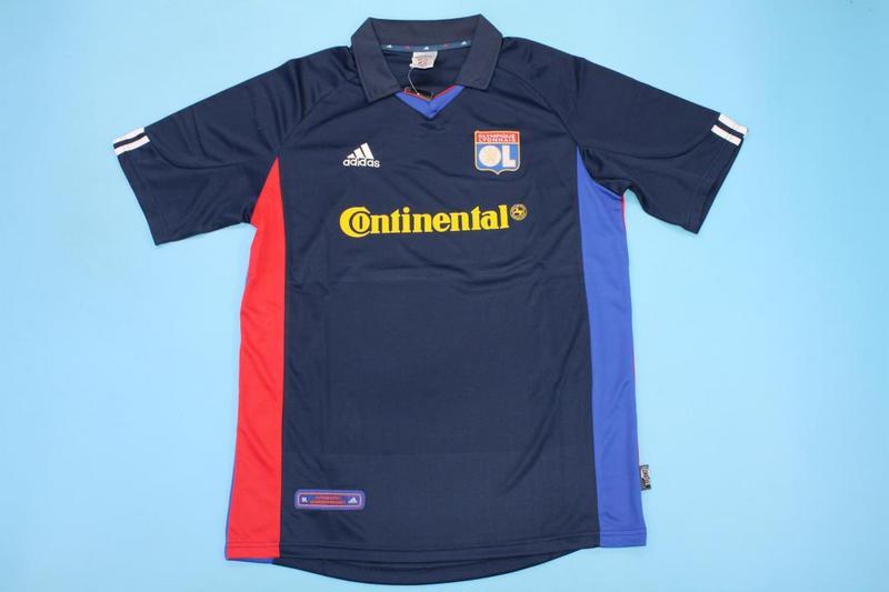 01-02 Lyon Away Retro Soccer Jerseys Yupoo