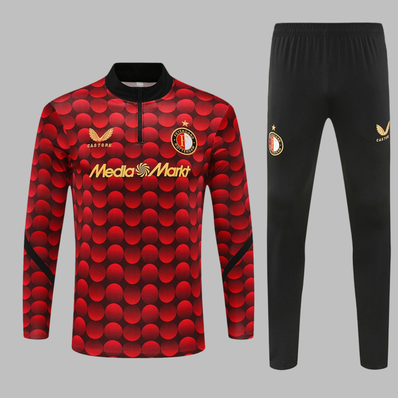 25-26 Feyenoord Long Sleeve tracksuit Yupoo