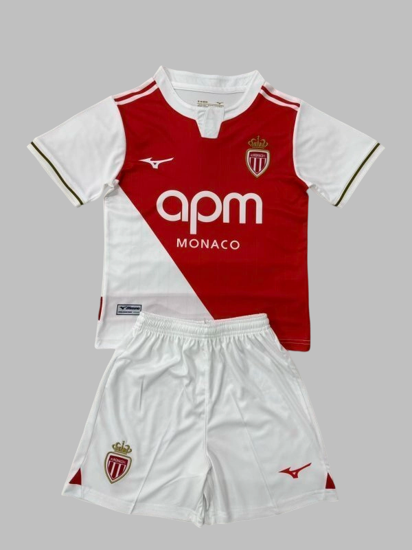 25-26 Monaco Home Cheap Soccer Jerseys Yupoo
