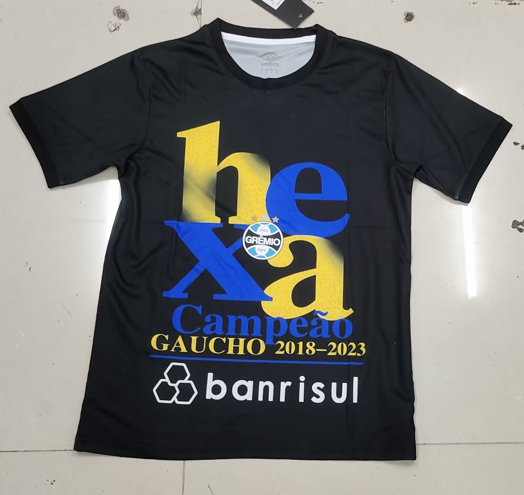 23-24 Gremio Champion Soccer T-Shirt Yupoo