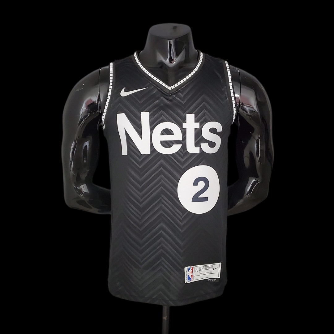 2021 GFIFFIN#2 Brooklyn Nets Bonus Edition Black NBA Jersey S-XXL