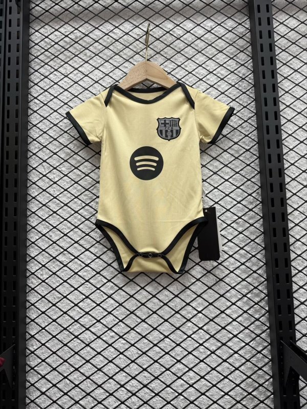 25-26 Barc Away Cheap Soccer Jerseys Yupo