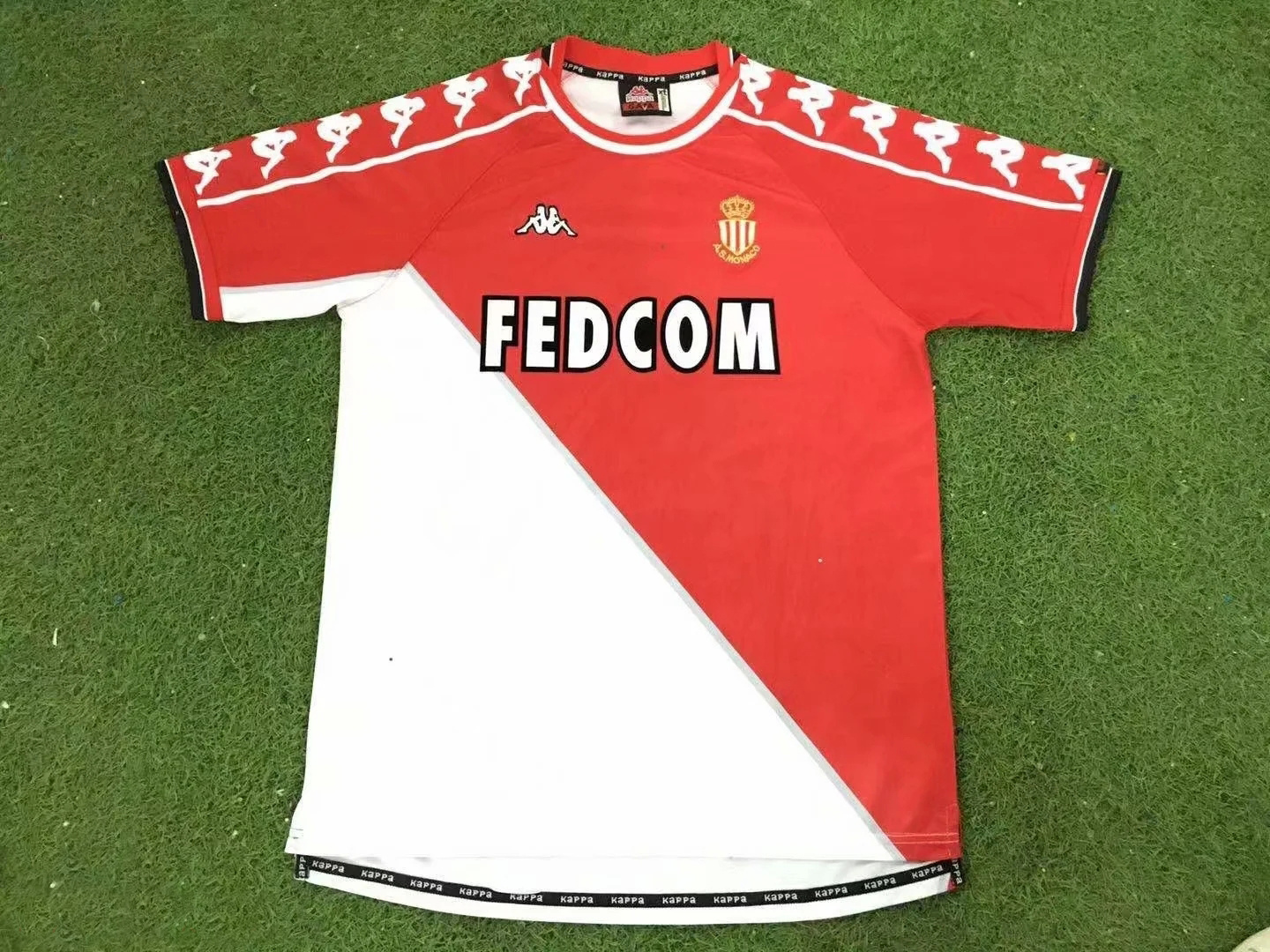 1999-2000 Monaco Home Retro Soccer Jerseys Yupoo