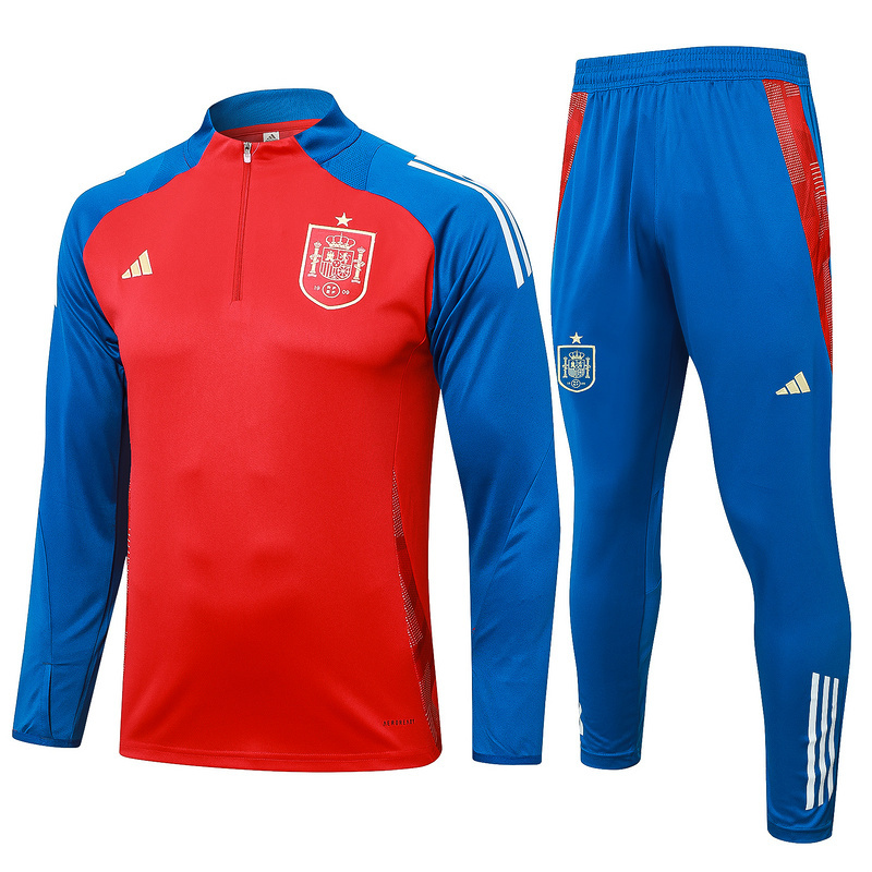 2024 Spain Long Sleeve Training Suit Yupoo