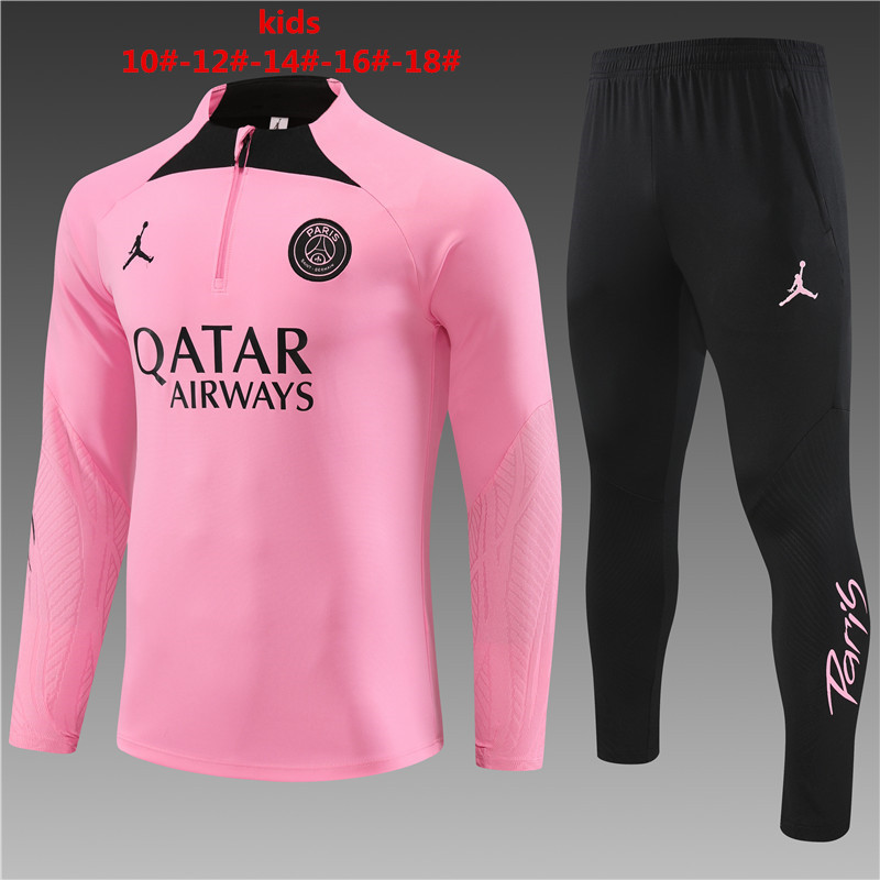23-24 Paris Kids Long Sleeve Training Suit Yupoo
