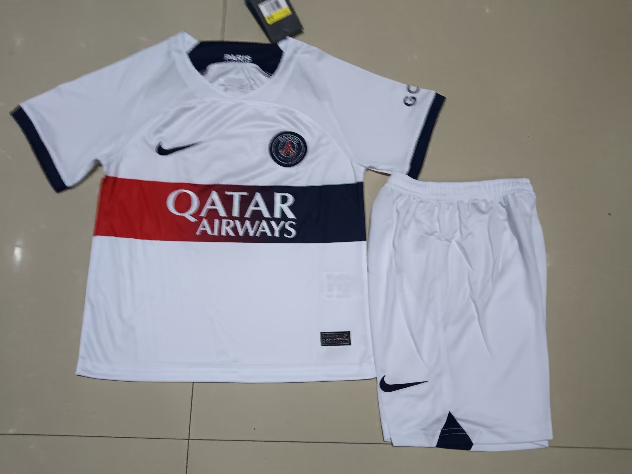 23-24 Paris Away Kids Soccer Jerseys Yupoo