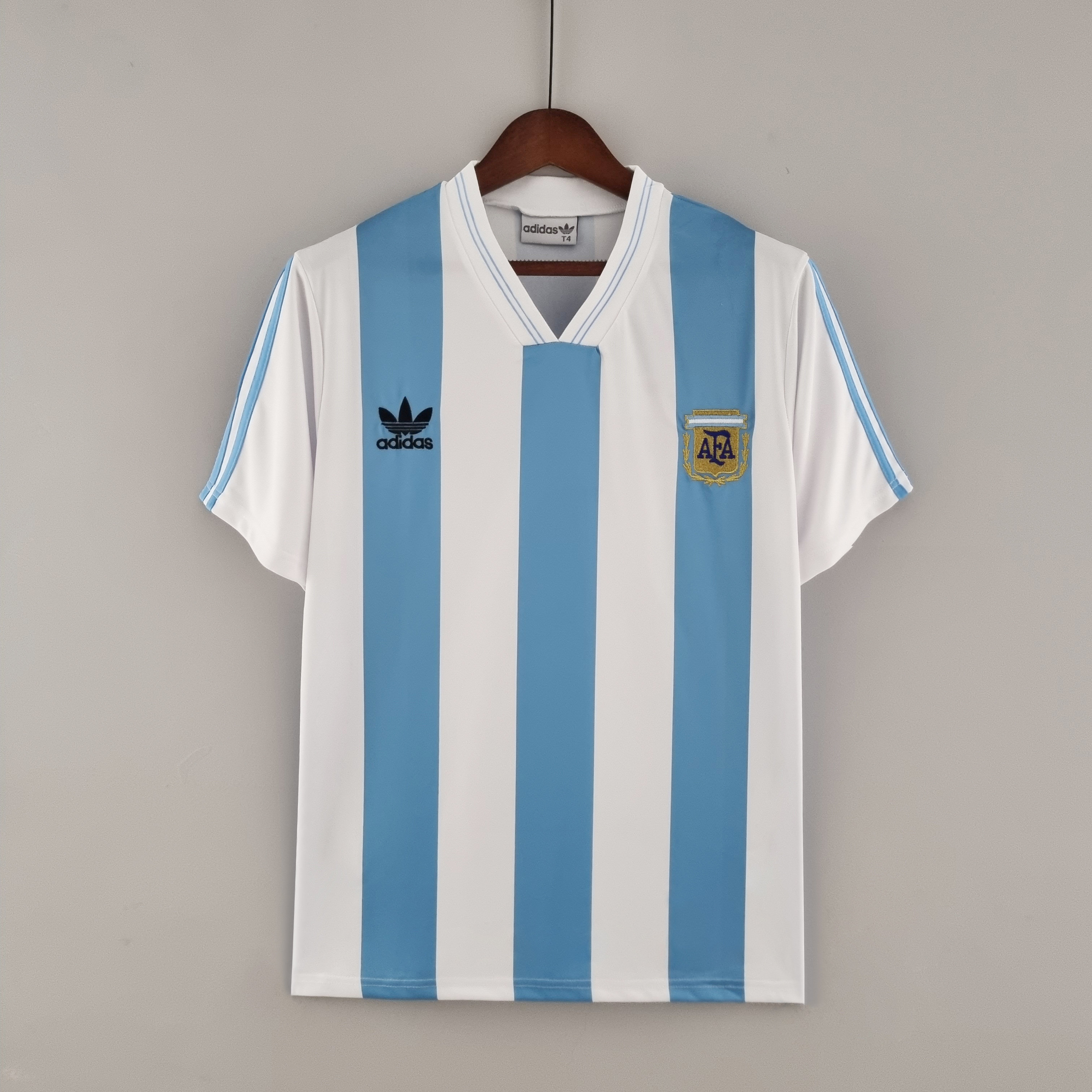 1993 Argentina Home Retro Soccer Jerseys Yupoo