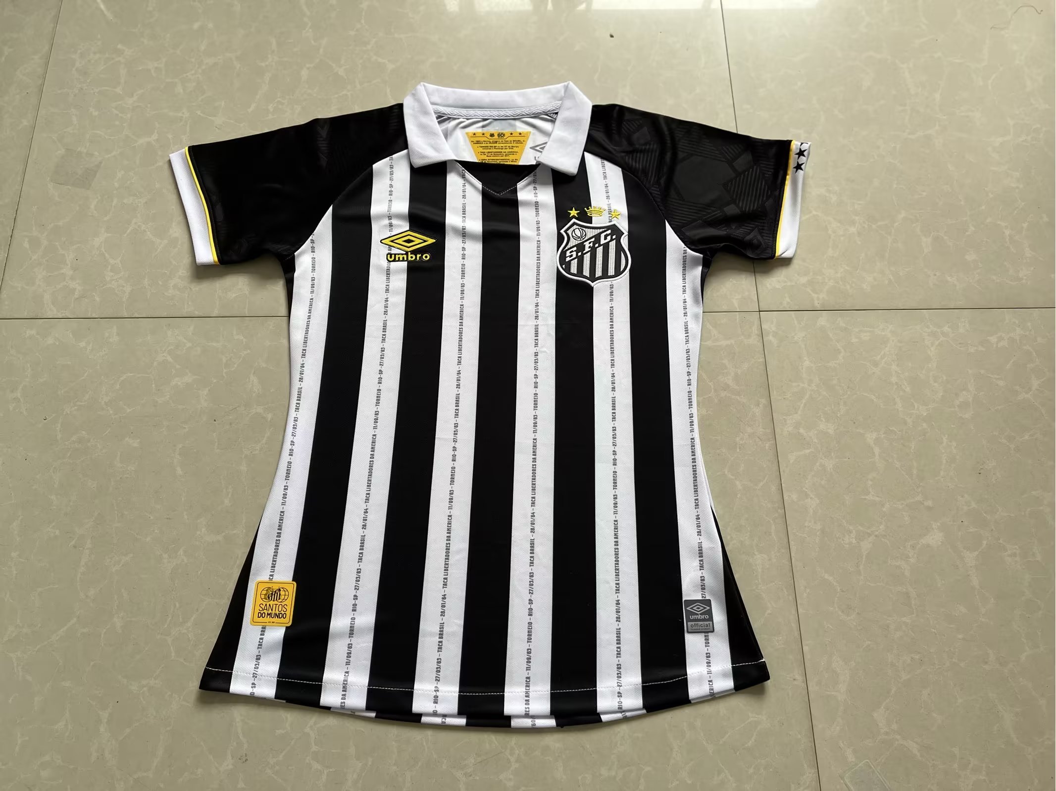 23-24 Santos Away Woman Soccer Jerseys Yupoo