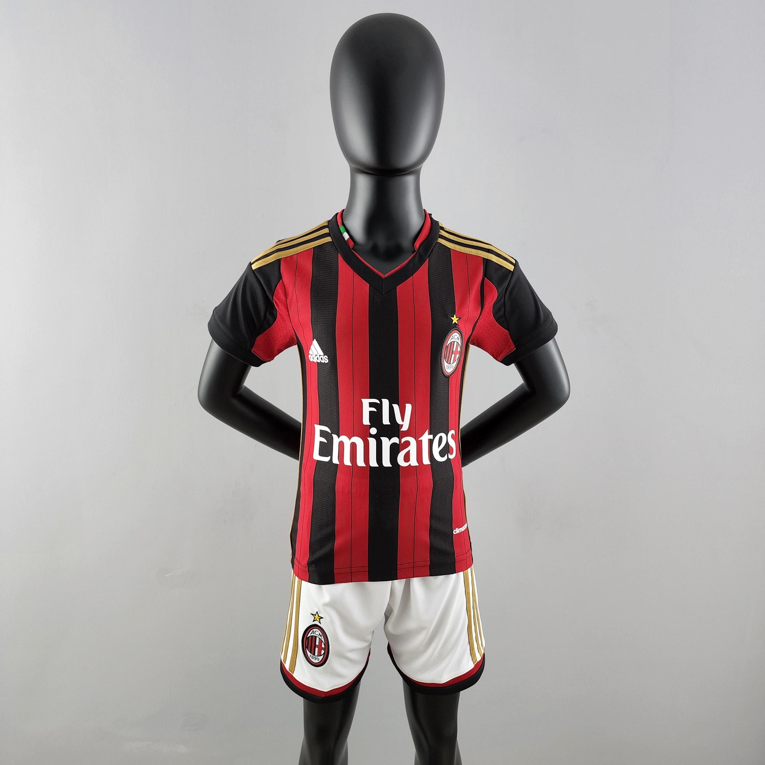13-14 AC Milan Home Retro Kids Soccer Jerseys Yupoo
