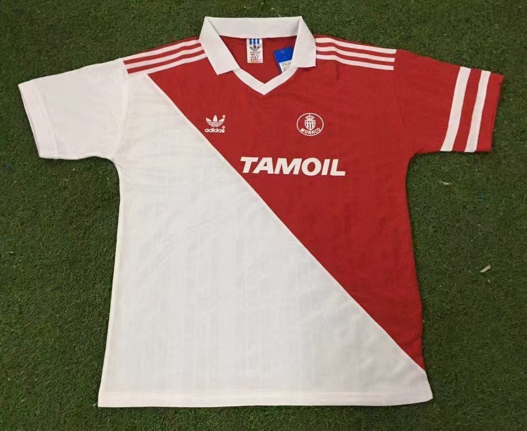 92-94 Monaco Home Retro Soccer Jerseys Yupoo
