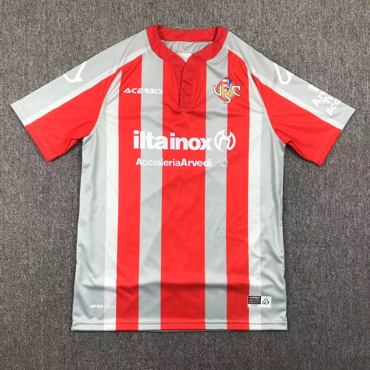 23-24 Cremonese Home Soccer Jerseys Yupoo