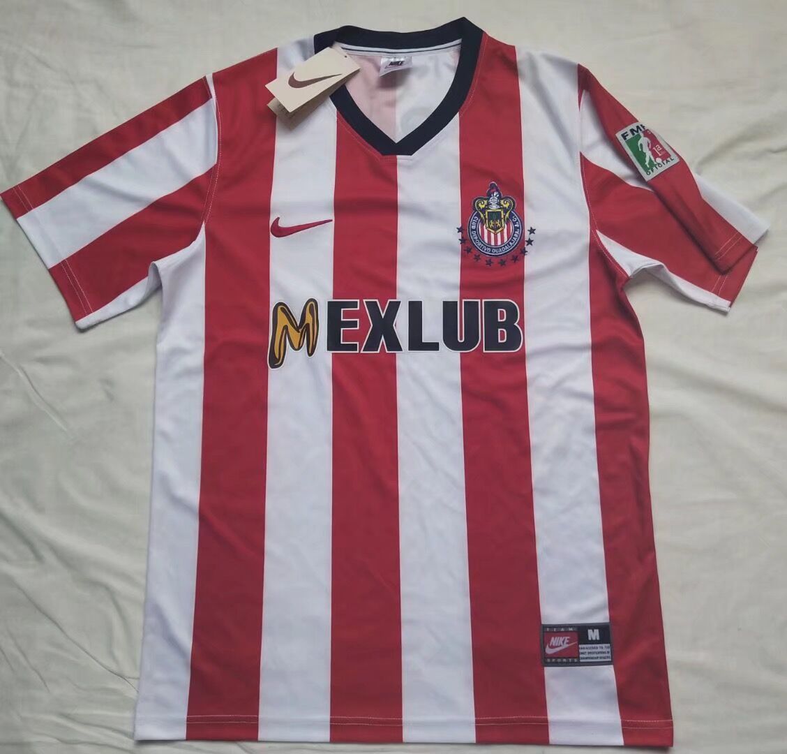 Chivas home Red and White 07