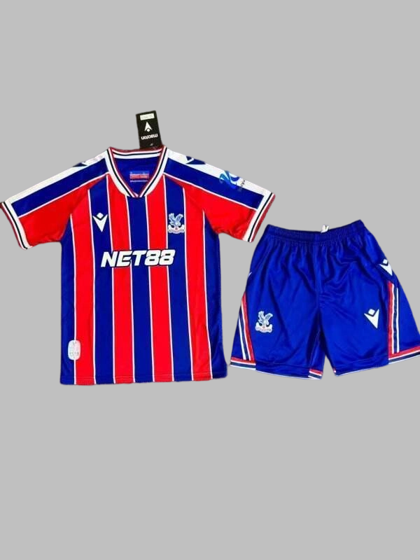 25-26 Crystal Palace Home Kids Cheap Soccer Jerseys Yupoo