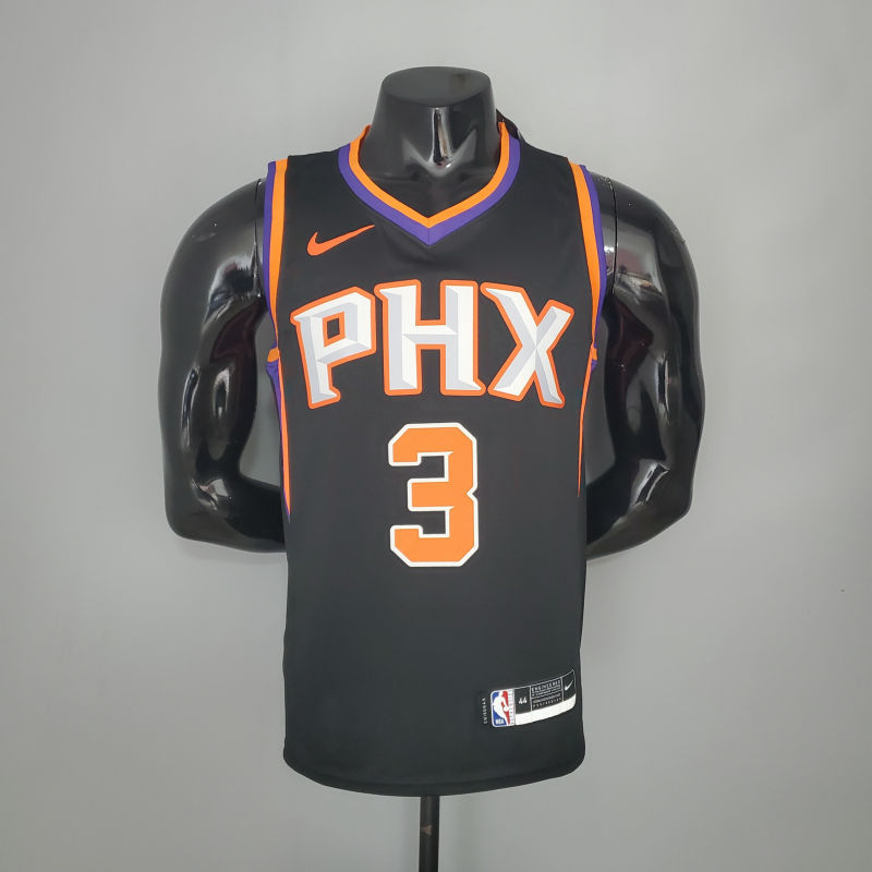 2021 PAUL#3 Suns Black NBA Jersey S-XXL