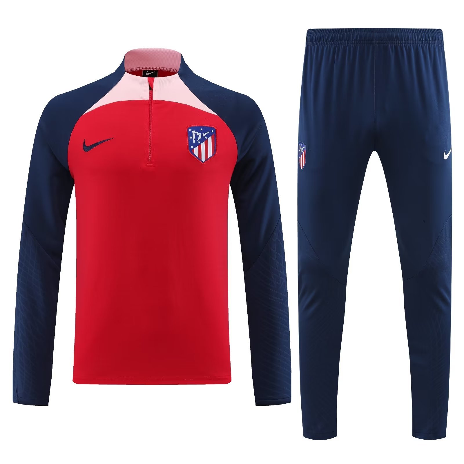 23-24 Atletico Madrid Long Sleeve Training Suit Yupoo
