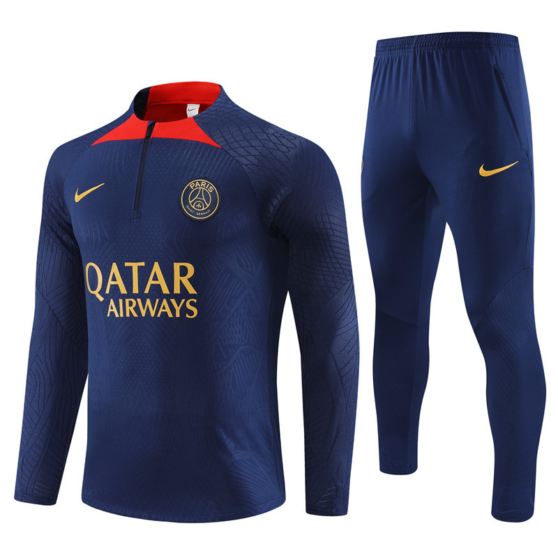 23-24 Paris Player Long Sleeve Training Suit Yupoo