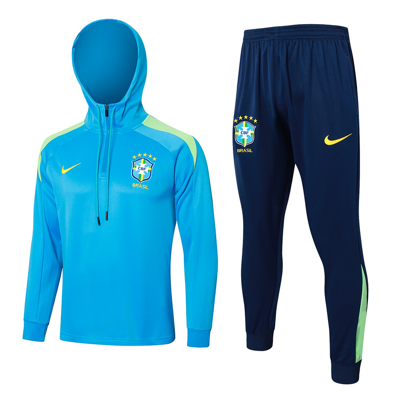 2024 Brazil Hoodie Long Sleeve Training Suit Yupoo
