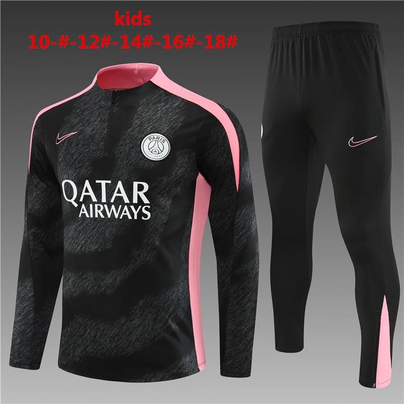 24-25 Paris Kids Long Sleeve Training Suit Yupoo
