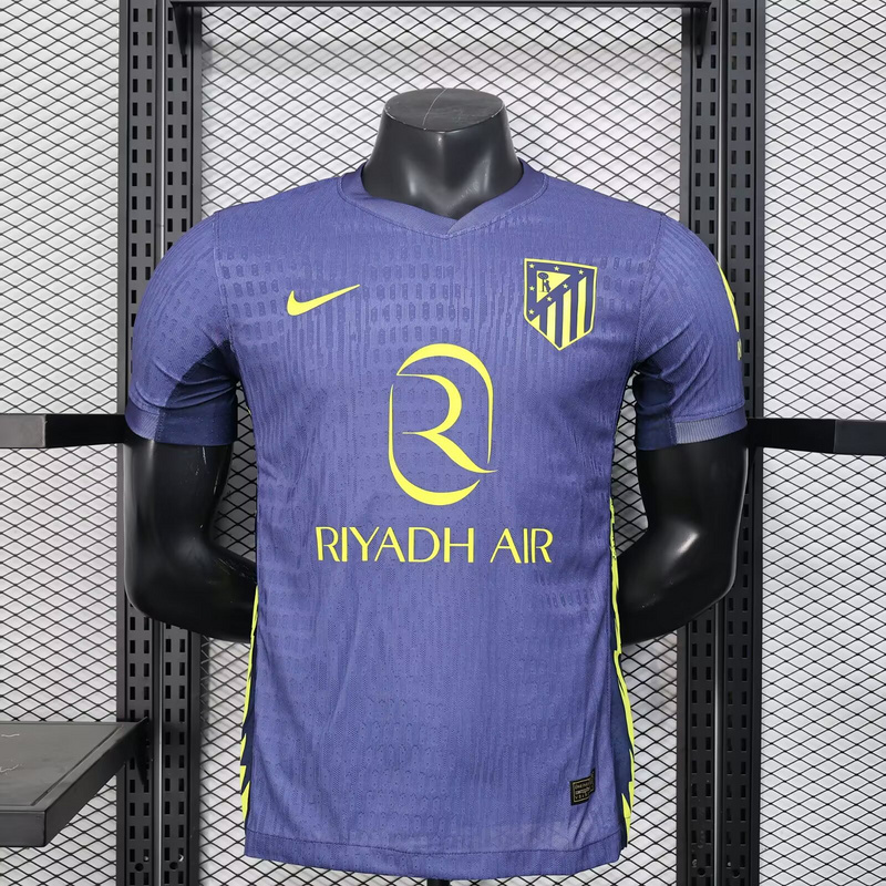 25-26 Atletico Madrid Away Player Version Cheap Soccer Jerseys Yupoo