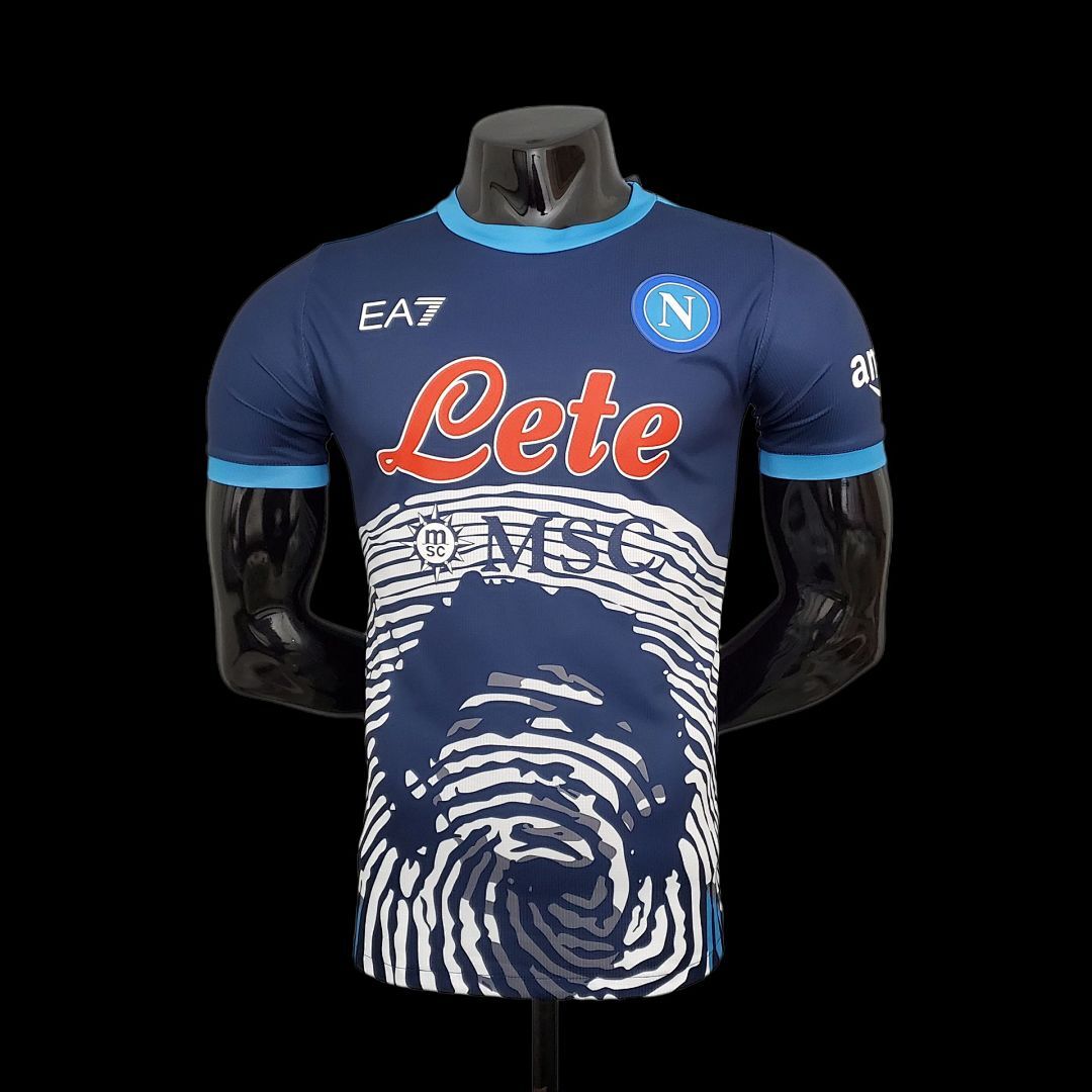 21/22 player version Naples Commemorative Edition Blue S-XXL