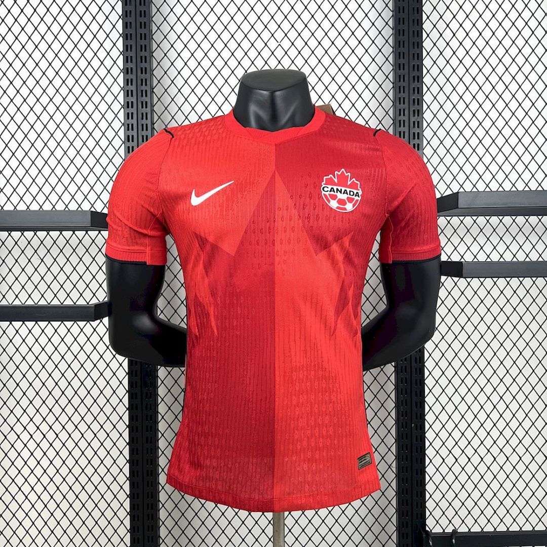 Mens Canada 2026 World Cup Home Jersey Player Version