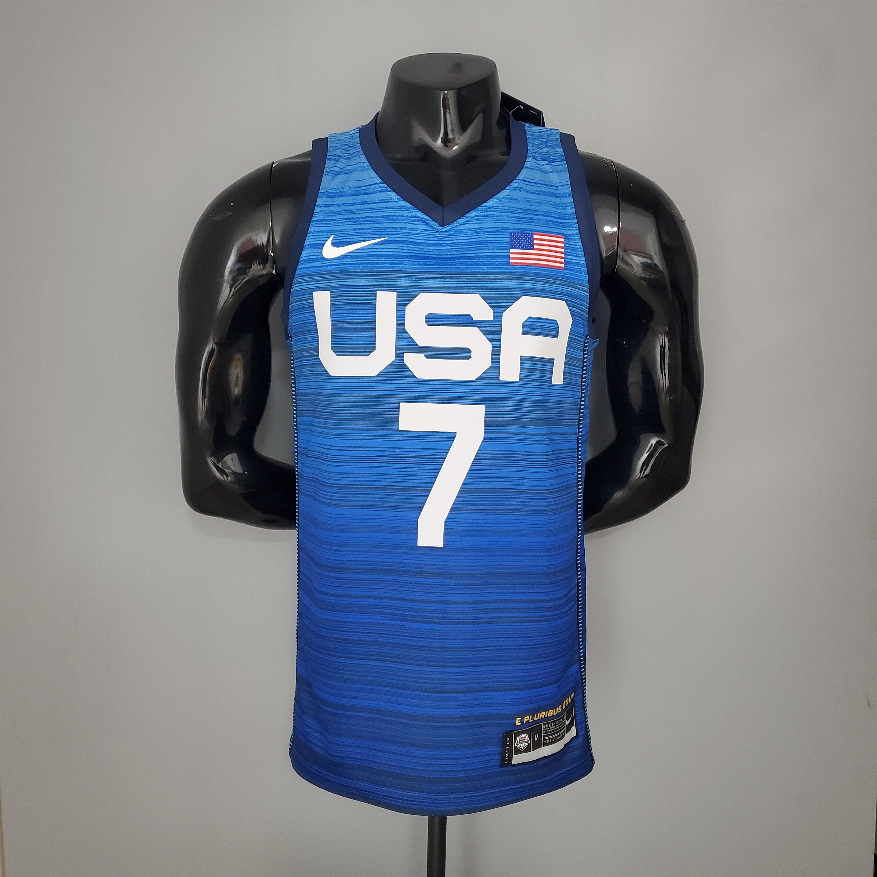 2021 Olympic Games DURANT#7 USA Team USA Blue NBA Jersey S-XXL